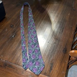 Patterned Silk Men’s Tie